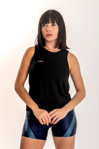 Regata algodão com decote gota