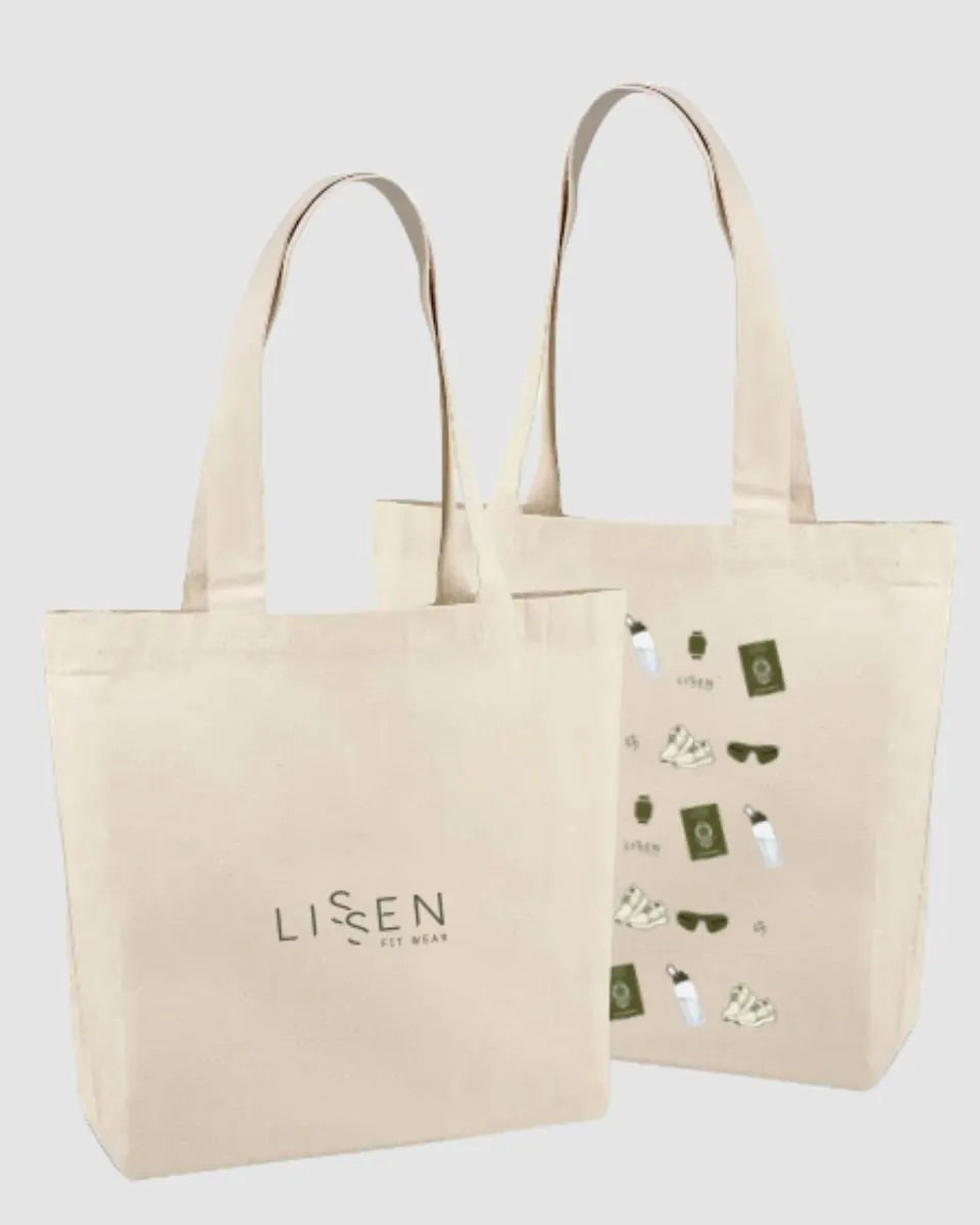 Ecobag Personalizada 100% algodão (280 g/m²) com bolso interno