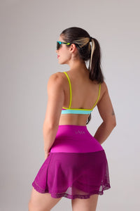 Top Feminino Beach Tennis Tricolor