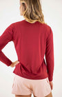 Blusa manga longa feminina com proteção UV
