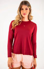 Blusa manga longa feminina com proteção UV
