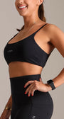 Top fitness alça fina Essência | Tecnologia Emana®