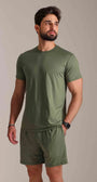 Camiseta masculina manga curta Proteção UV