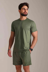 Camiseta masculina manga curta Proteção UV
