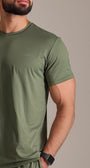 Camiseta masculina manga curta Proteção UV