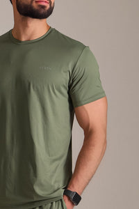 Camiseta masculina manga curta Proteção UV