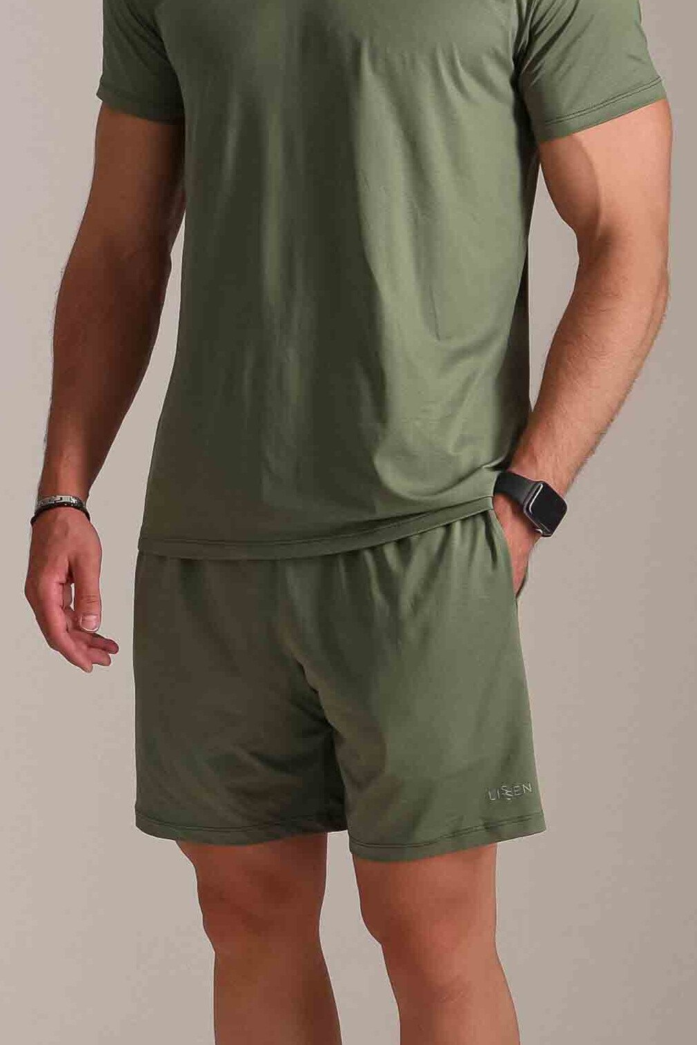 Camiseta masculina manga curta Proteção UV