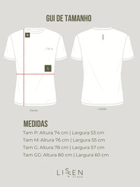 Camiseta masculina manga curta Proteção UV