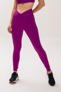 Legging Cós Alto Cruzado Alta Compressão com Bolsos Laterais – Tecnologia Emana®