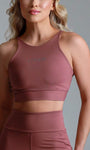 Top Cropped Fitness e Casual de alças finas com decote nas costas