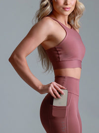 Top Cropped Feminino Decote nas Costas