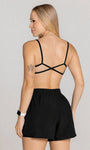 Short soltinho de tactel com bermuda interna e bolso