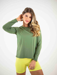 Blusa Manga Longa Feminina