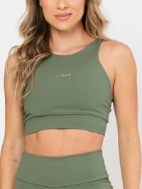 Top Cropped Feminino Decote nas Costas