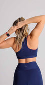 Top cropped nadador bicolor | Tecnologia Emana®