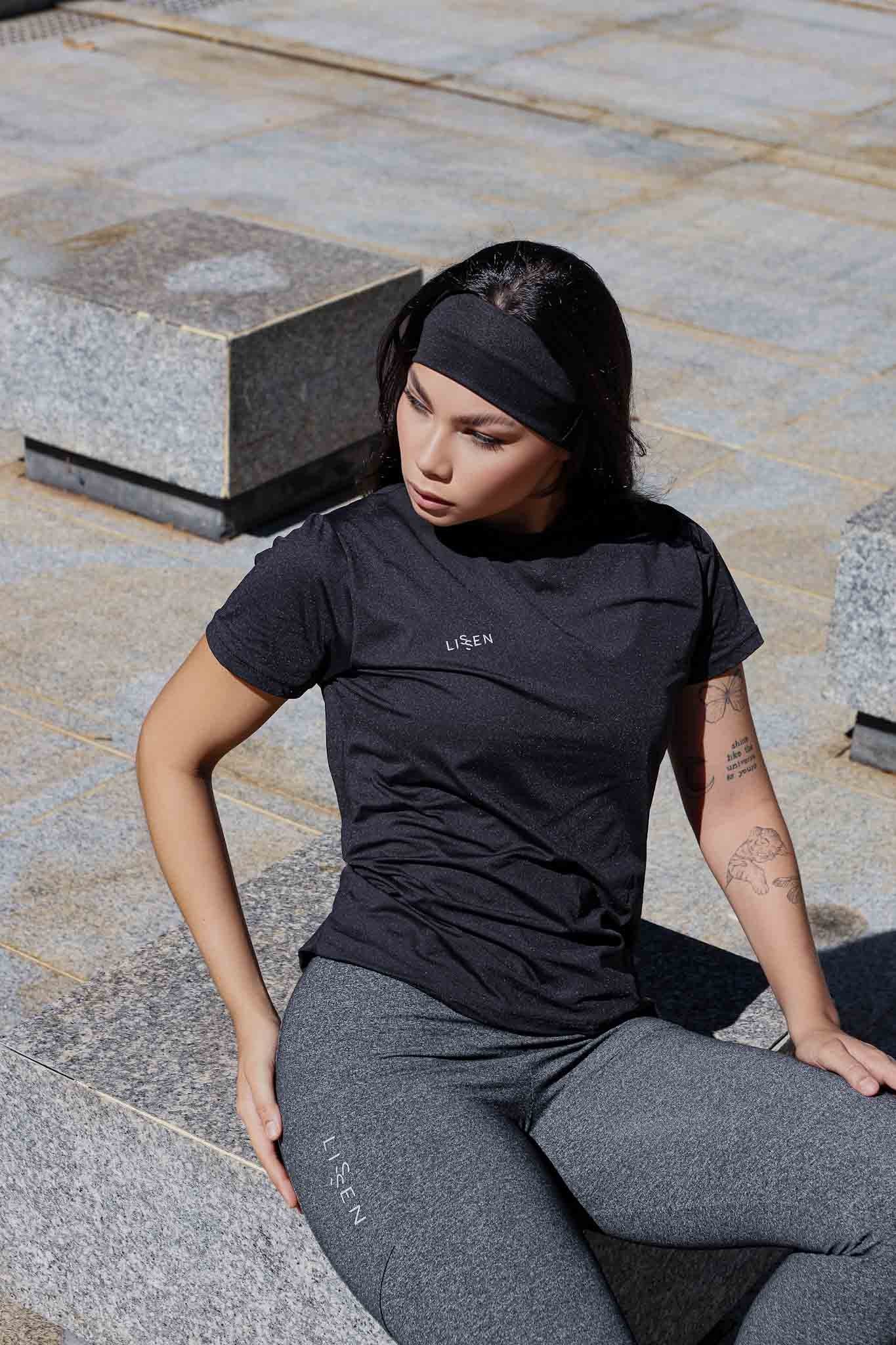 Blusa feminina manga curta antiodor Proteção UV 50+