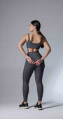 Top fitness mescla feminino