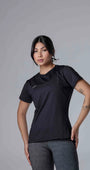 Blusa feminina manga curta antiodor Proteção UV 50+