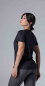 Blusa feminina manga curta antiodor Proteção UV 50+