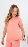 Blusa feminina manga curta antiodor Proteção UV 50+