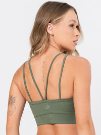 Top Cropped Feminino Decote nas Costas
