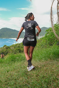 Blusa manga curta "Cala a boca e Corre" Assessoria Villarinho