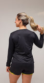 Blusa manga longa feminina com proteção UV | Linha Fusion